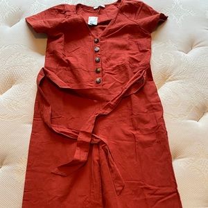 Madewell Linen Jumpsuit